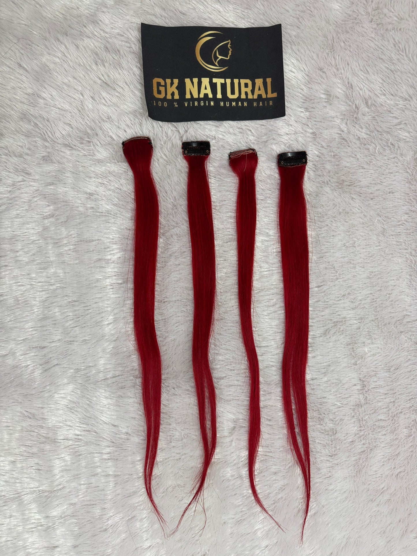 Clip In Streaks- RED
