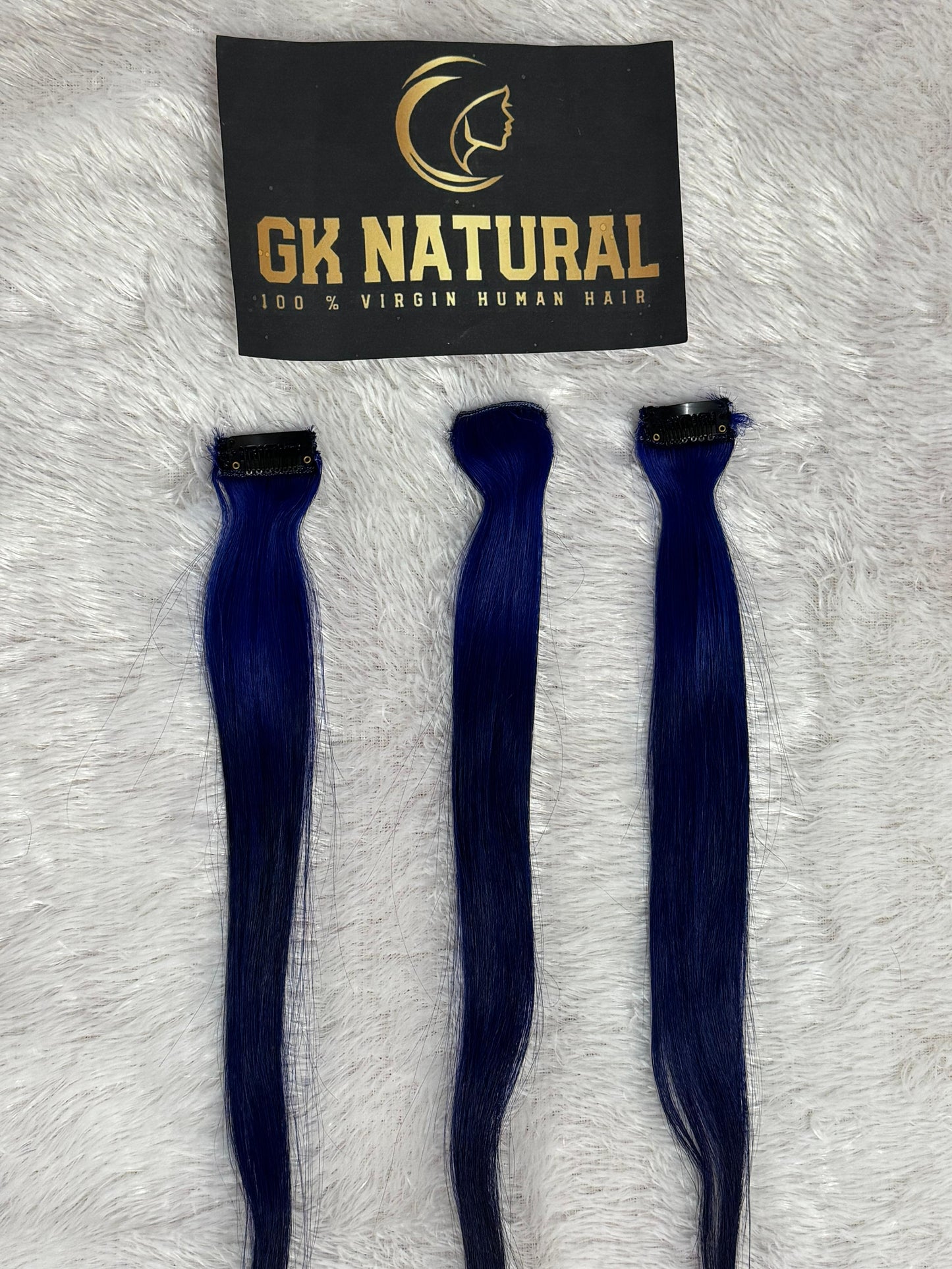 Clip In Streaks- BLUE