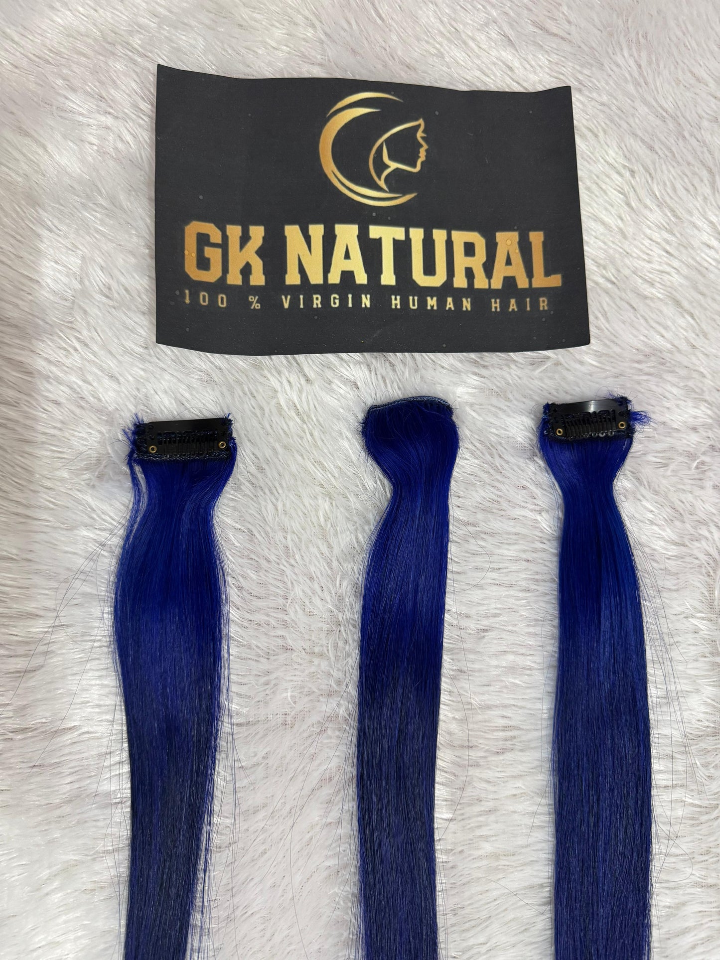 Clip In Streaks- BLUE