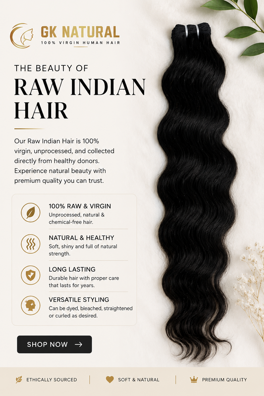Raw Indian Hair vs Virgin Hair: What's the Difference?