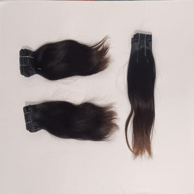 10" Inch || 1 Bundle || Straight Hair GK Natural