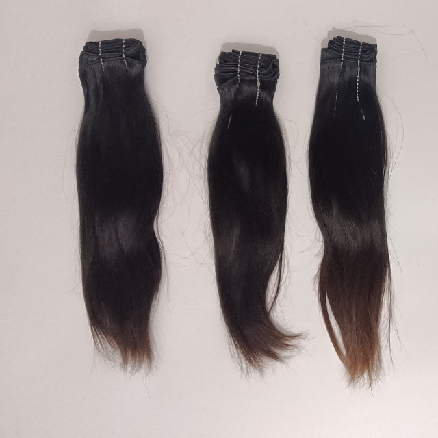 10" Inch || 1 Bundle || Straight Hair GK Natural