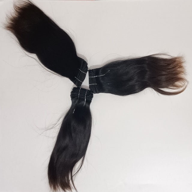 10" Inch || 1 Bundle || Straight Hair GK Natural
