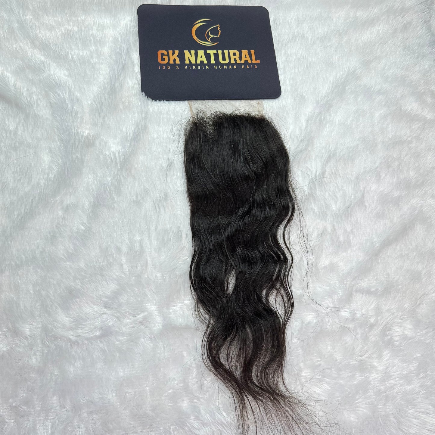 RAW HAIR || Lace Closure 4x4 || Wavy- 10 Inch