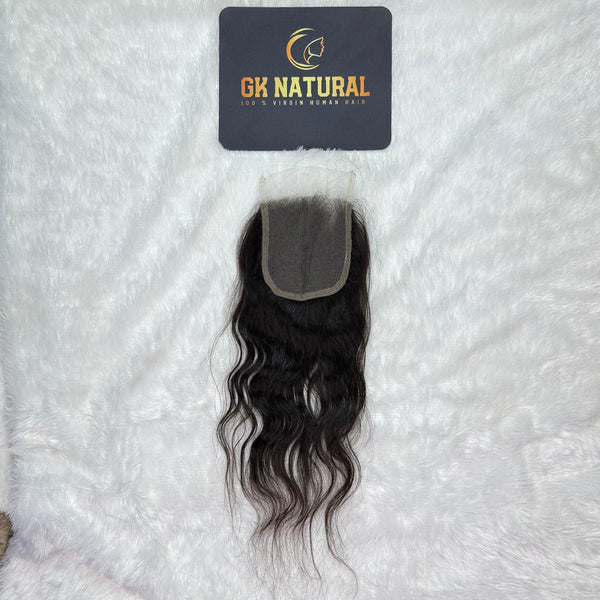 RAW HAIR || Lace Closure 5x5 || Wavy - 16 Inch