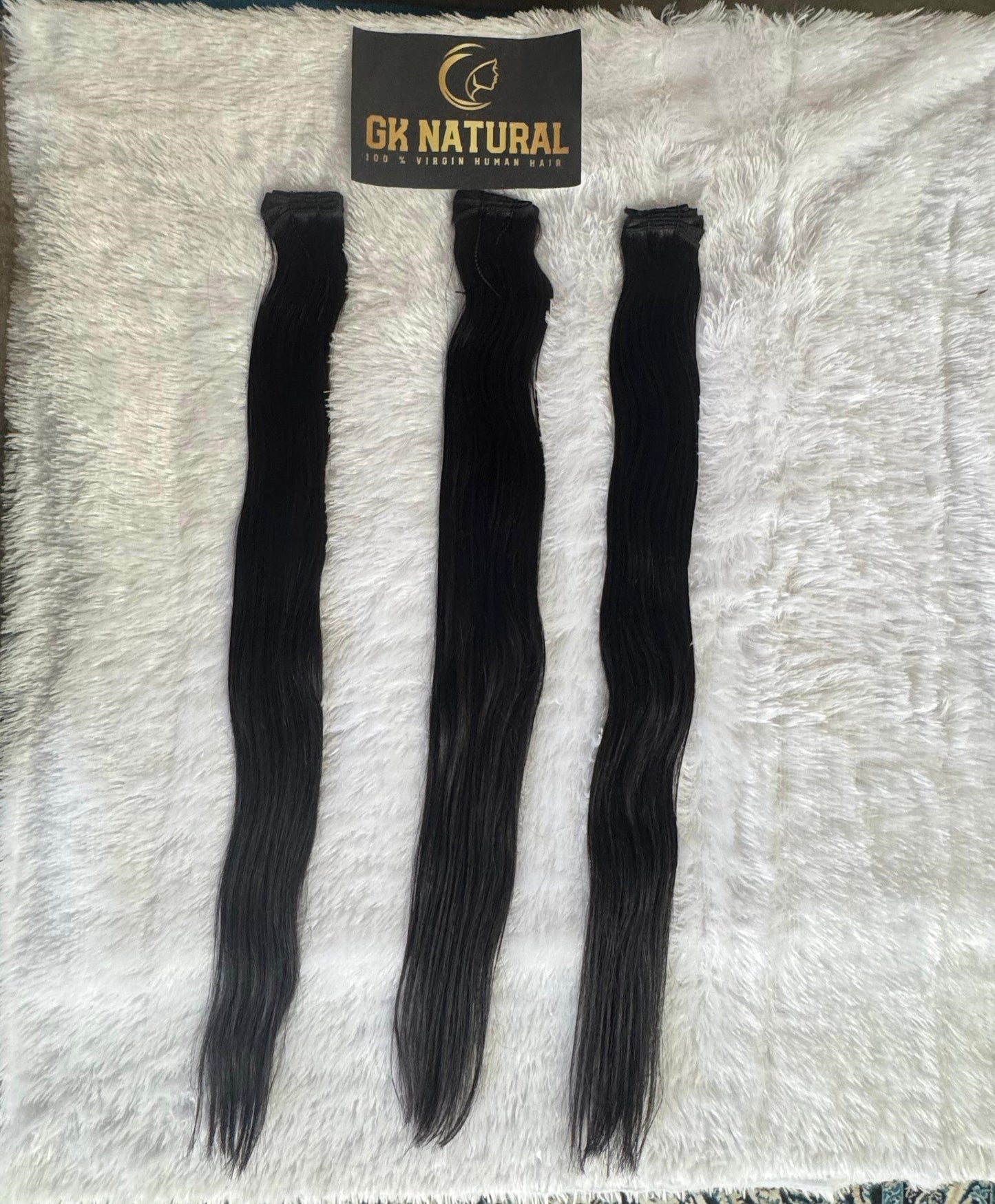10" Inch || 1 Bundle || Straight Hair GK Natural